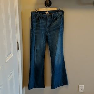 J. Crew High Waist Flare Jeans